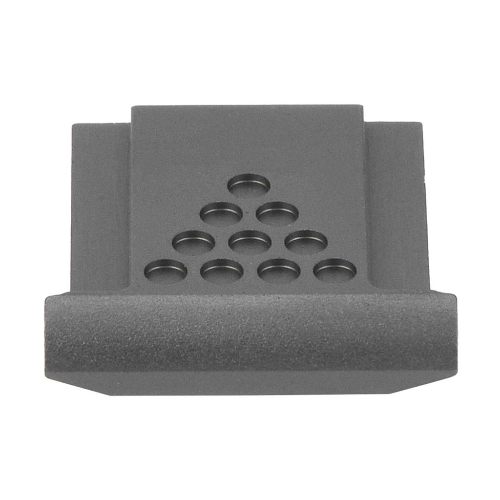 1Pc Hot Shoe   Protector Anti Dust Hotshoe Protective Cover for NaCanon Camera(Black)