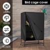 Bird Cage Cover Waterproof Oxford Cloth Pet Cage Cover Adjustable Birdcage Cover Large Safe Bird Night Cover for Parrot Finches