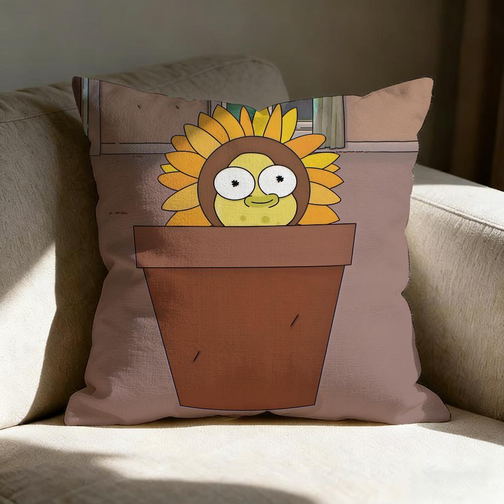 Solar Oopposites Pillow Case Linen Pillow Covers Cover For Couch Living Room Bench Patio Floor Linen Home Decor