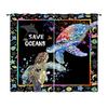 Curtains Marine Animals Sea Turtle Curtains Digital Printing Blackout Curtains No Punching