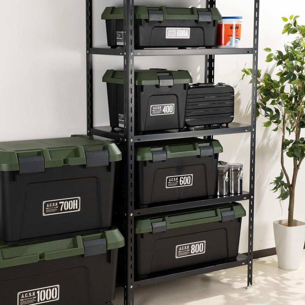 JEJ Astage Active Stocker 800AX Storage Made In for Outdoor Car and Disaster Preparedness Box, Japan, Activities, Camping, Use,