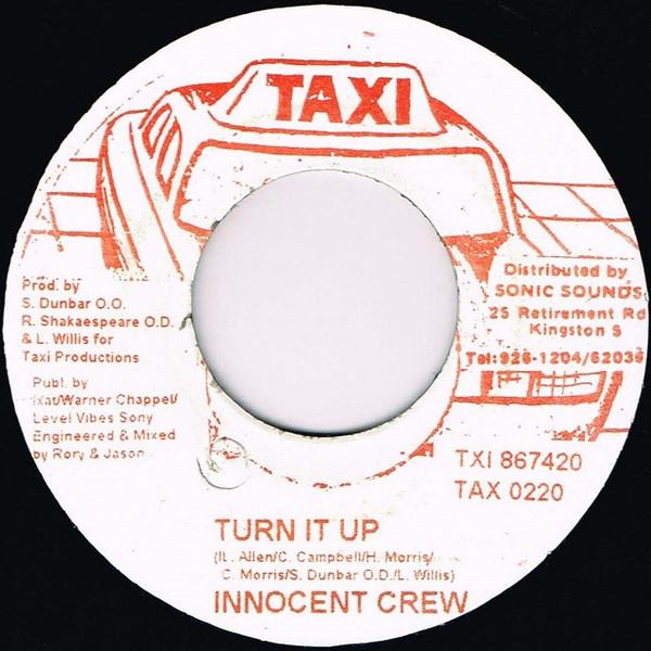 

7inch Record INNOCENT CREW - Turn It Up TAX0220 Taxi Japan Reggae, Ska & Dub Used