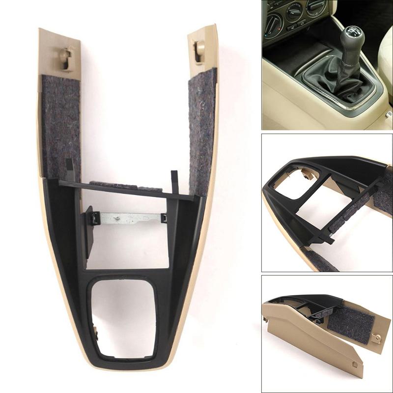 LHD-Auto-Armlehnenkasten, Mittelkanalverkleidung für VW Golf Jetta Bora MK4 1998–2004, Mittelkanal-Handbremsen-Fronthandlaufkastenabdeckung