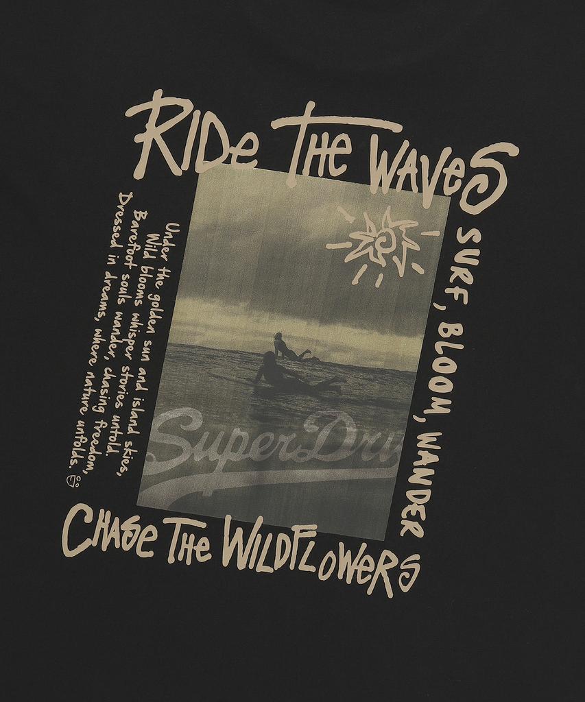 Syupeodeulai Summer Graphic T-Shirt Black Sduiscq53Blk