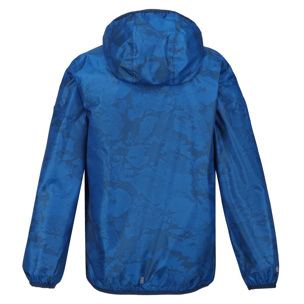 Regatta Childrens/Kids Lever Printed Packaway Waterproof Jacket
