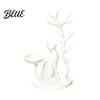 Small Countertop Organizer Cute Cat Tree Branch Jewelry Organizer 3D Printed Earring Bracelet Hair Necklace Display Rack Tie Storage Holder,