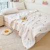Super Soft Double Layer Yarn Summer Blanket Skin-friendly Breathable Lightweight Quilt for Children Adult Comforter Summer Duvet