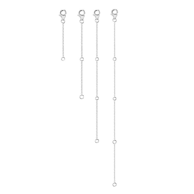 4 Piece Multi Functional Chain Extension Tail Extender for DIY Jewelry Making