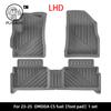 RHD LHD Floor Mats for Chery OMODA 5 C5 FX Fuel 2024 2025 Car Floor Mats Trunk Pad TPE 3D Foot Pad All Weather Black