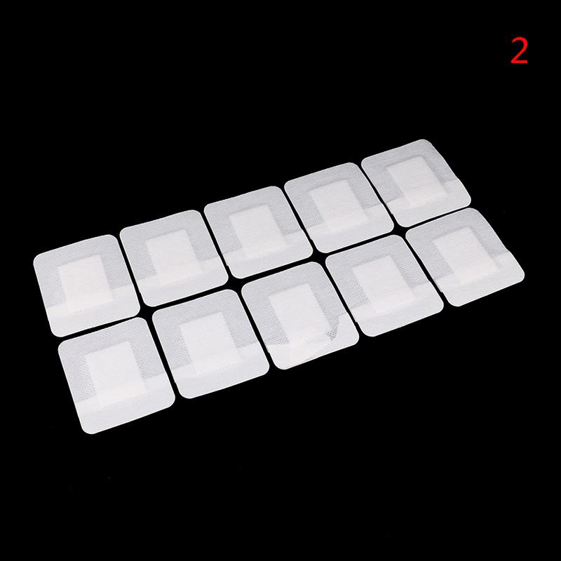 10Pcs Medical Adhesive Plaster Breathable Waterproof Transparent Tape PU film