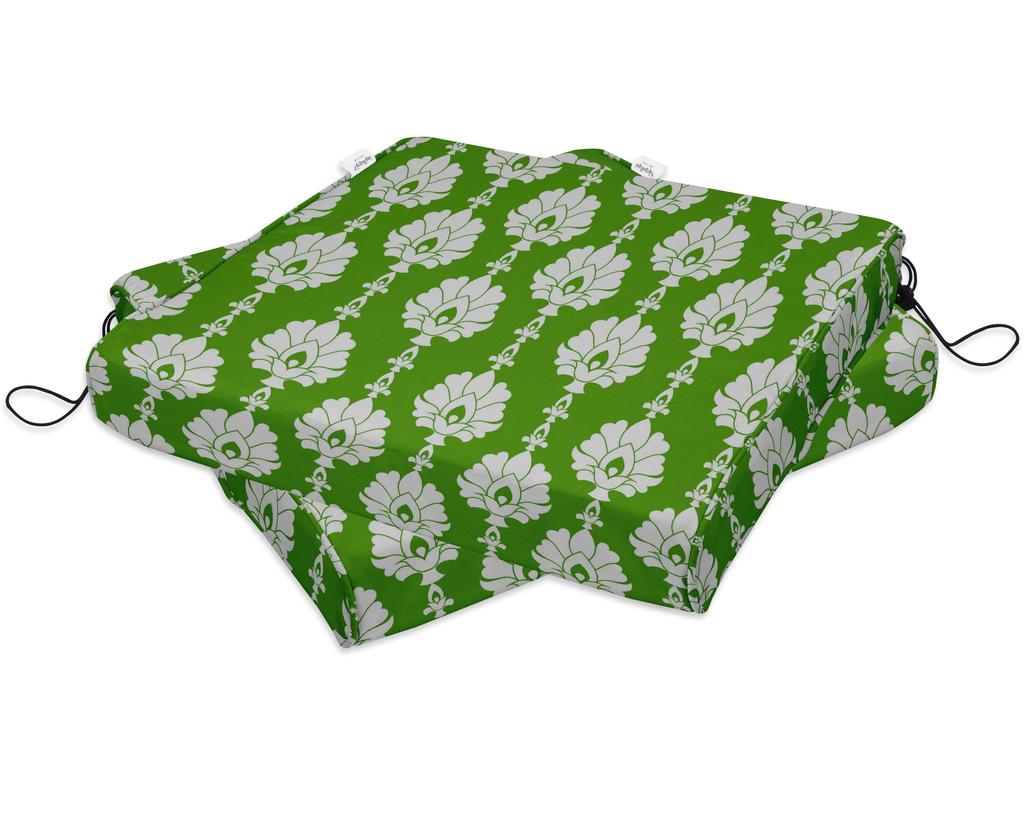 Vargottam Perfect Outdoor Indoor Square Corner Seat Cushions Water-Resistant Lounge Chair 18.5" X 16" Home Office Patio Furniture