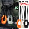 6/12Pcs Luminous Zipper Pullers Tent Zipper Pull Slider Head Tool Convenient Zipper Extension Knapsack Jacket Zippers Accessory