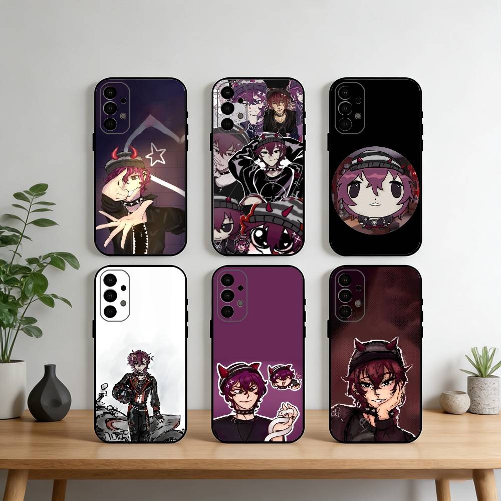 K-Killer C-Chat Ronin Game Phone Case For Samsung S25,S24,S21,S22,S23,S30,Ultra,S20,Plus,Fe,Note,10,9,5G Black Cover