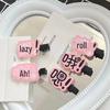 2024 Cute Personality Student Duckbill Clip: Funny Text Hairpins for Girls' Side Bangs