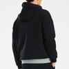 Li-Ning Fitness Series Solid Color Loose Hoodie Men Tops Black AWDS001-1