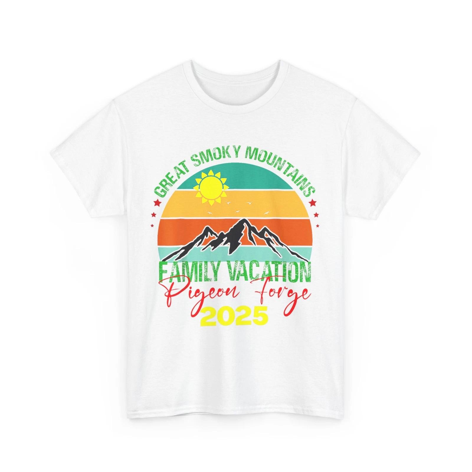 Great Smoky Mountains Shirt, Family Vacation 2025 T shirt XL