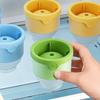 3PCS/SET Quick-Freezing Ice Ball Maker Stackable Silicone Ice Tray Whiskey Ice Cube Mold  Party