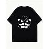 White T Shirt With Mickey Mouse Print For Casual Wear