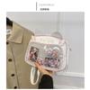YK Millennial Babes Schmerztasche Student Pendler Niedliche Mechanische Katze Neue Große Kapazität College Umhängetasche