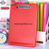 Large Capacity A4 File Box with Pen Slot & Clipboard for A5 Paper Storage