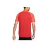 Nike Dri-Fit Logo Crew Neck Comfortable Quick-Dry Casual Short Sleeve Football Shirt Men Tops University-Red Bright-Deep-Red White HF0525-658