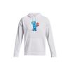 Under Armour Sweatshirts Men's White Hooded Moderate Regular Unisex 1374310-100