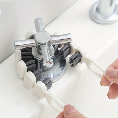 1pz Pennello Flessibile per Fessure - Spazzola per Pulizia Cucina Spazzola per Pulizia Scanalature Rubinetto Angoli Morti Bagno Spazzola Manuale