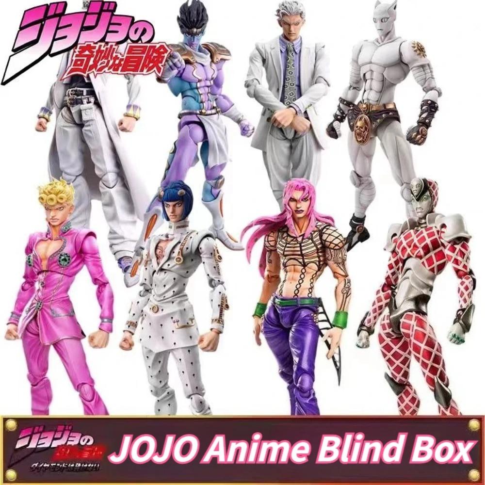 JoJo's Bizarre Adventure Animefigur Blind Box 10-30 cm Jolyne Cujoh Jotaro Kujo Actionfigur Samlarleksak Slumpmässig Karaktär