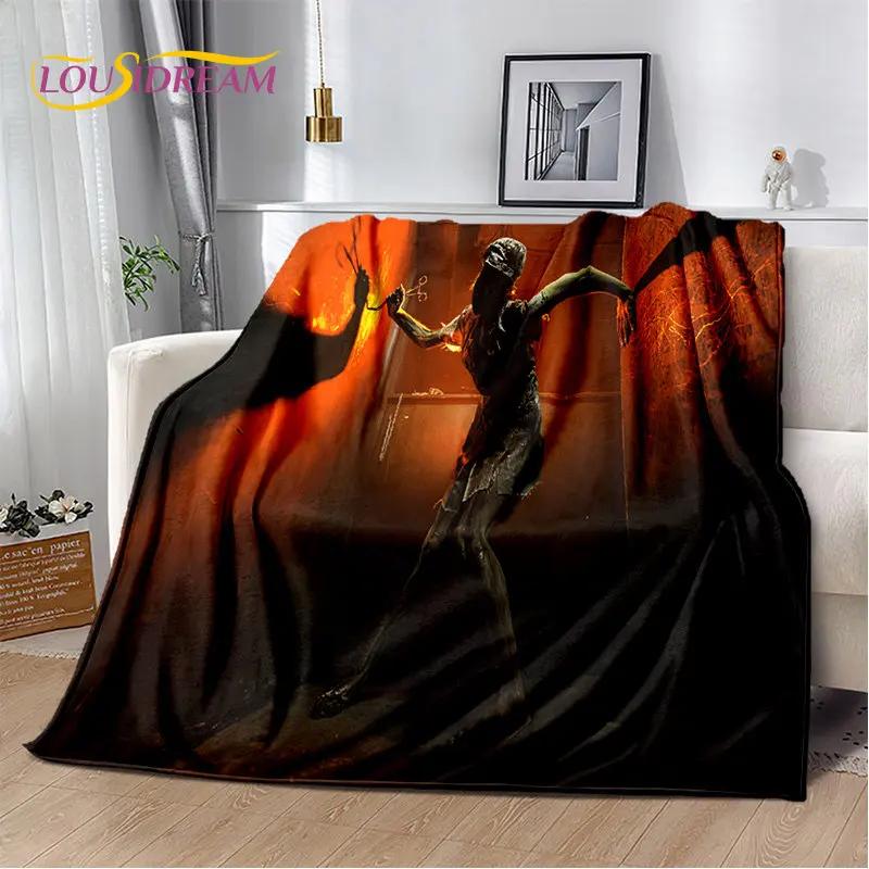 Silent Hill Horror Movie Games Soft Plush Blanket,Flannel Blanket Throw Blanket for Living Room Bedroom Bed Sofa Picnic Cover