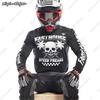 Mens Long Sleeve Mountain Bike Jersey Cycling Apparel Breathable Riding Shirt