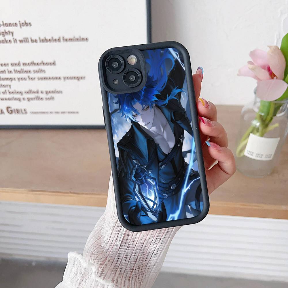 Genshin Impact Flins For IPhone 17 16 15 14 13 12 11 Pro Max Plus Phone Case Covers