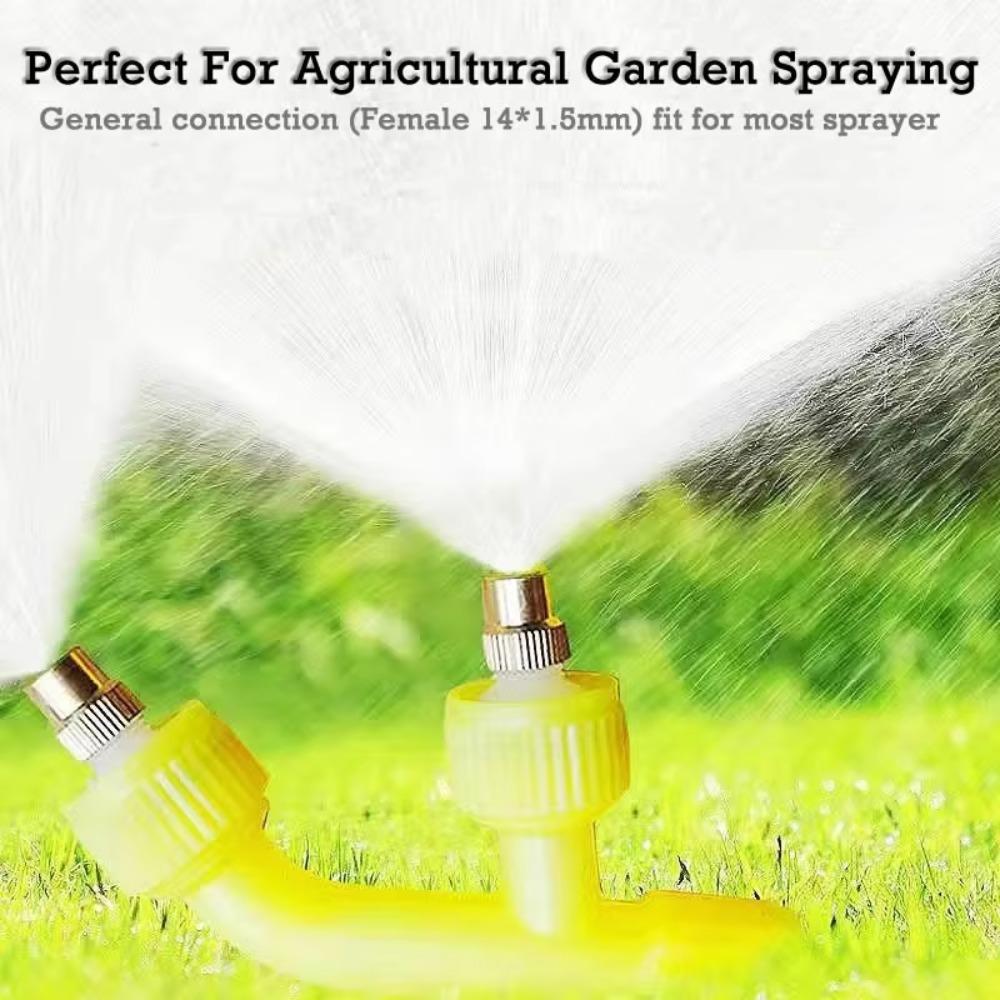 Adjustable Atomizing Sprayer Nozzle Multi Heads Agricultural Spray Head Garden Accessories