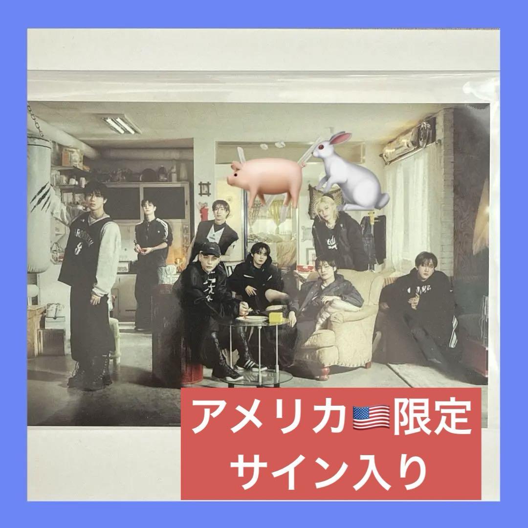 

[USED] StrayKids KARMA American Signed Postcard Changbin