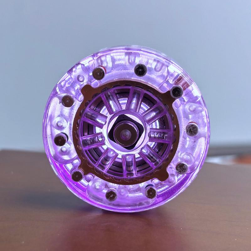 Shock Drum Ratchet Wheel Magnetic Push Coin Fidget Mechanical Slider Pushing Card EDC Stress Relief Sensory Toy Anti Anxiety