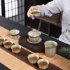 Zhishi High-Grade Ru Ware Kung Fu Tea Set