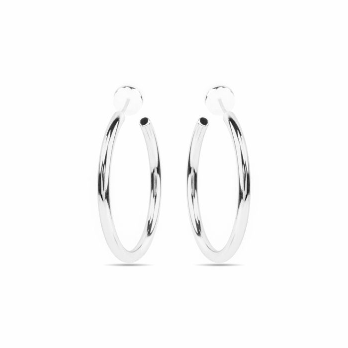 Boucles d'oreilles Luxenter avec - finition argentée - Polur
