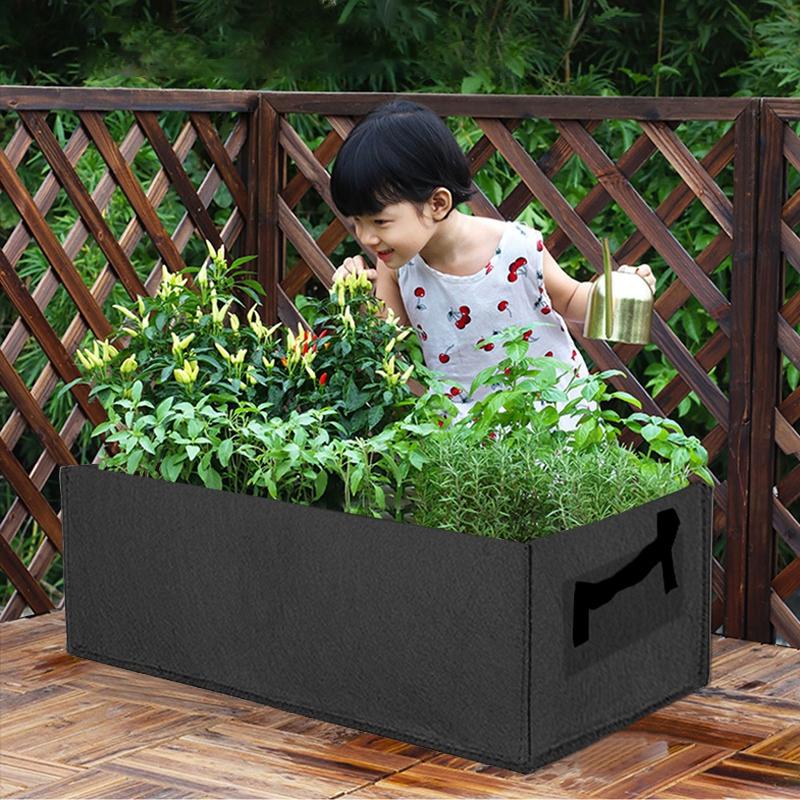 6/7/9/31Gallons Planting Bag Felt Grow Bag Vegetables Fruits Nursery Pot Flowerpots Home Garden Planting Supplies Seedling Bags