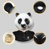 Cute Panda Headgear Hilarious Latex Mask For Festive Celebrations And Theatrical Events