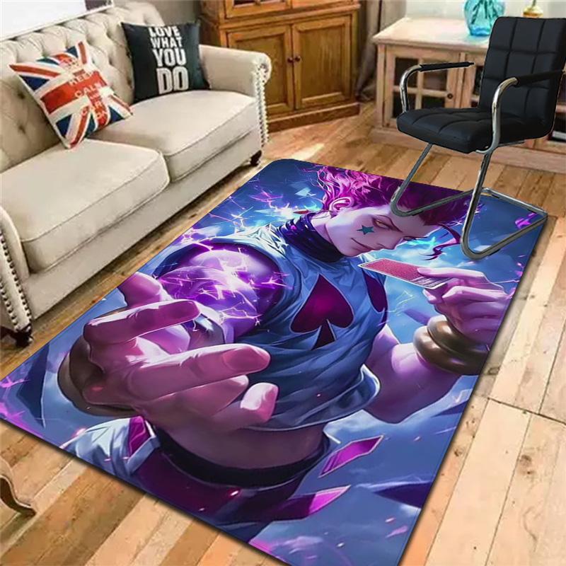 Hunter Hisoka Rug Floor Mat for Living Room or Bedroom Soft and Comfortable Carpet a Gift for Birthday and Holiday.NFF0928268