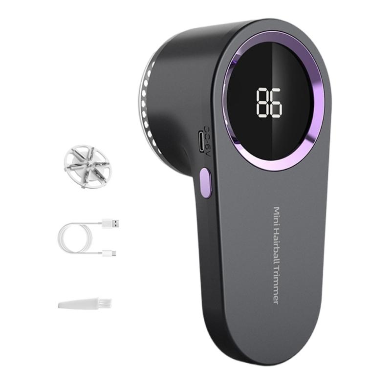 

Инструмент для ухода за тканью со светодиодным дисплеем Электрический ворсовый удалитель для одежды