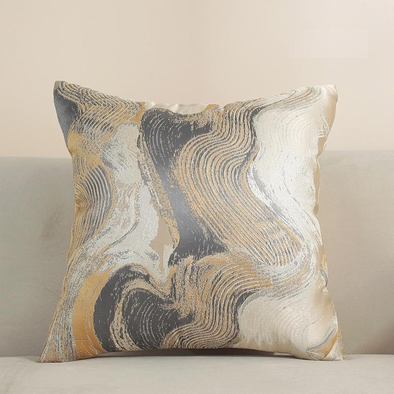 Junwell 18x18  Decoratieve Kussenhoes van Polyester met Textuur voor Sofa, Bed, Auto Gebruik Kussenhoes Huis Zachte Decoratie 45x45cm Without Core
