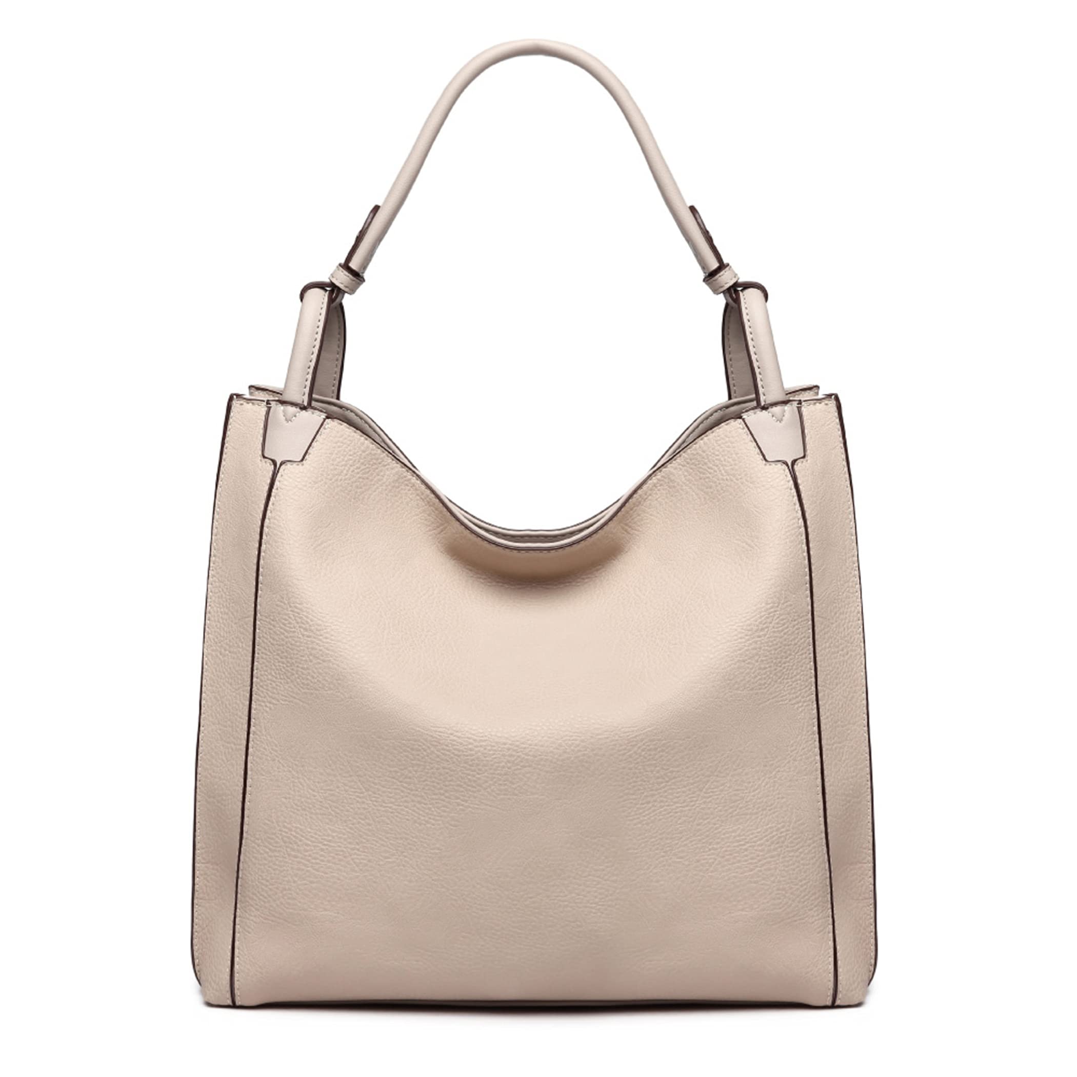 

One Shoulder Tote Bag for Popular Commuter A4 PU Stylish 120849 [Guscio Basic] Women, Bag, Lightweight, Leather, [Reinforced Sewing] (Beige) бежевий