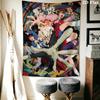 Dandadan ANIME Arazzo da Parete Appeso Estetico Coperta in Tessuto Stampato Arazzi Decorativi per Camera da Letto Soggiorno Arredamento per la Casa