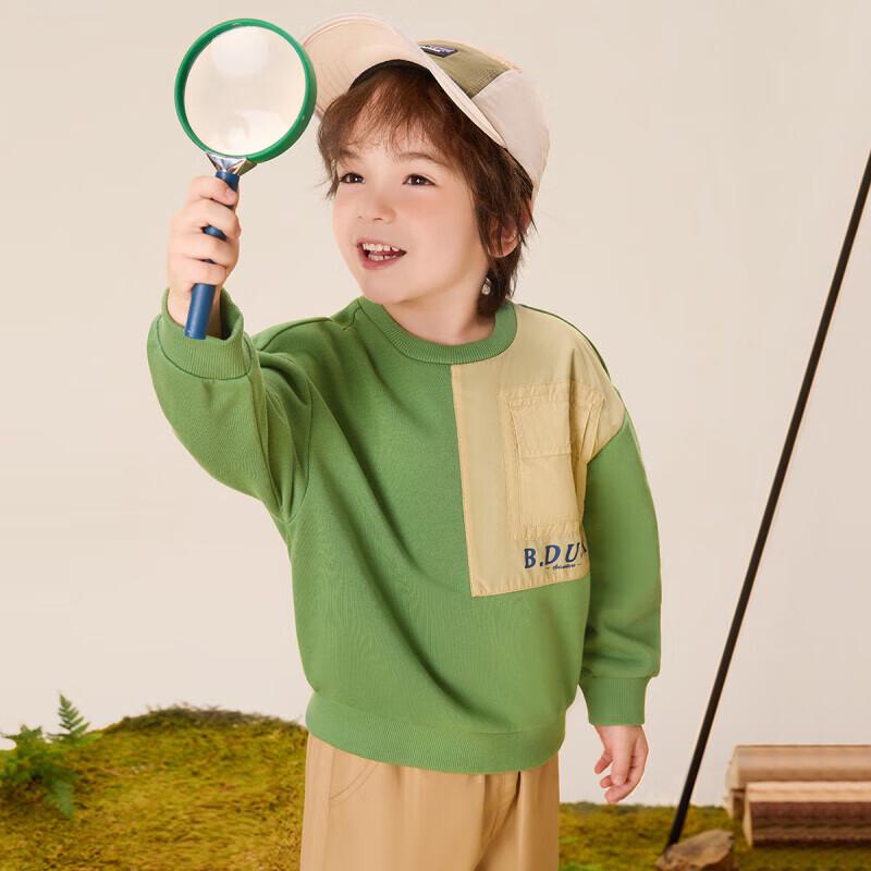 B.Duck Boys  Casual Round Neck Sweatshirt 130