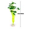 1 PC Plastic Lotus Leaf Grass Plants Artificial Aquarium Decorations Plants Fish Tank Grass Flower Ornament Decor