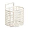 1/2/3 Grid Wall Mounted Kitchen Shelf Organizer Metal Rack Pantry Storage Garlic Ginger Hanging Wire Basket Holder