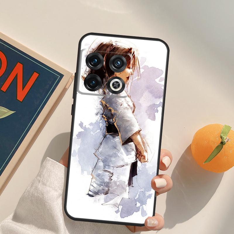 Kung Fu Karate Kampfsport Hülle Für OnePlus 12R 13R 13T 10R 15 13 12 11 10T 8T Nord CE 4 3 2 Lite N20 N30 Nord 5 Abdeckung