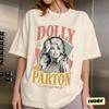 Dolly Parton Country Queen T-Shirt, Retro Country Musik Grafik-T-Shirt