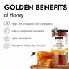 Kapiva Organic Honey 250g Pack of 1 | 100% Natural Sweetener for Energy, Digestion & Immunity