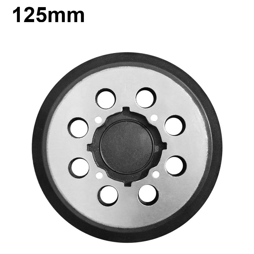 123-125MM 5 Inch 8-Holes 3/4/8 Screw HoleS anding Disc Pad Hook Loop Sanding Pads for Electric Orbital Sander Polishing